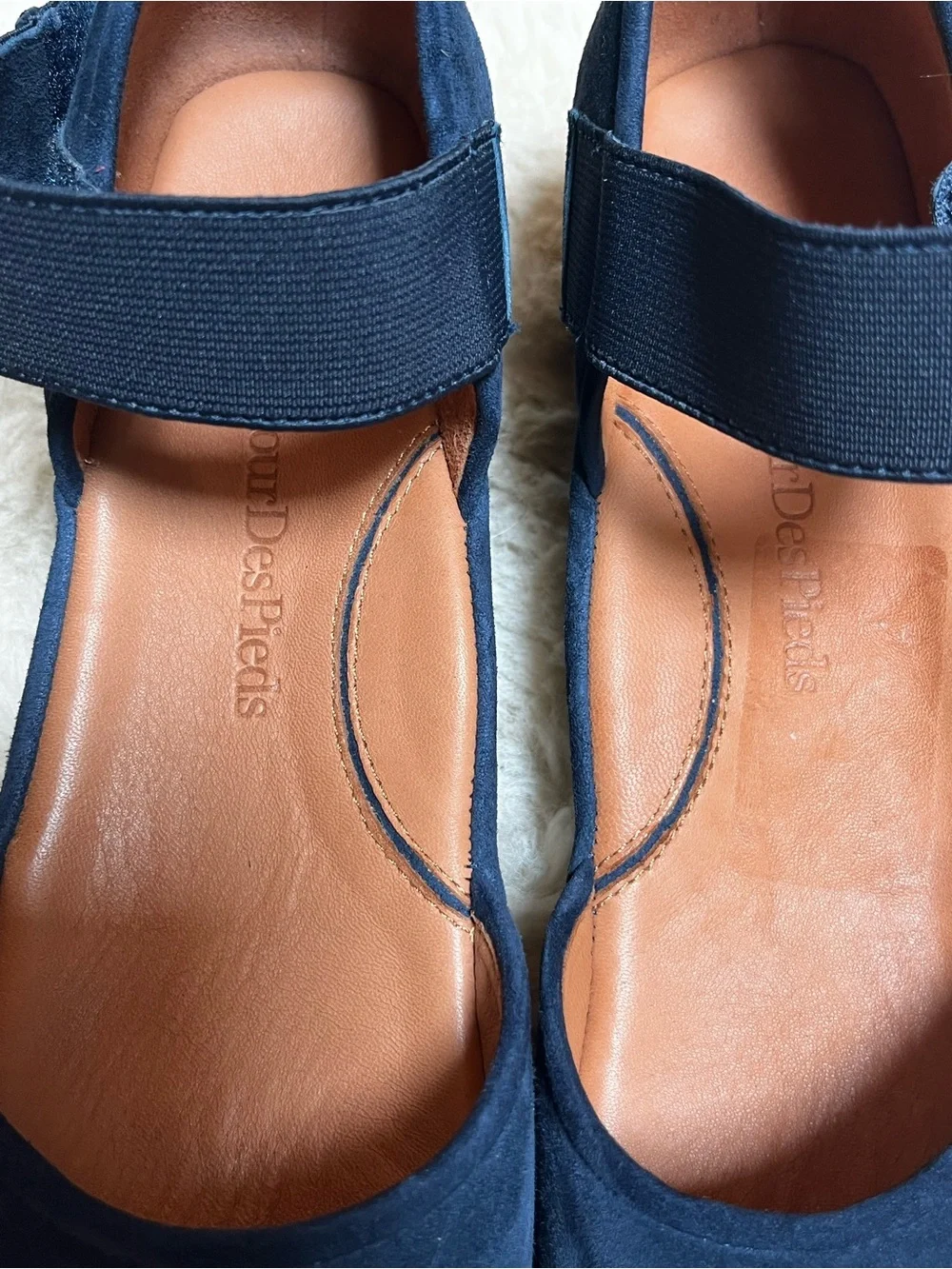 L’Amour Des Pieds Amadou Maryjane Leather Platform Minimal Platform Wedge 9.5